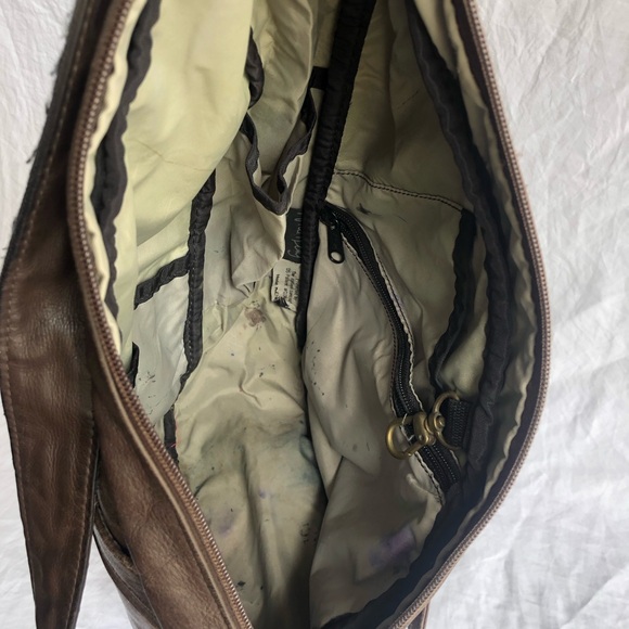 Ameri Bag Healthy Back Bag Crossbody Bag Leather Brown - Picture 12 of 16